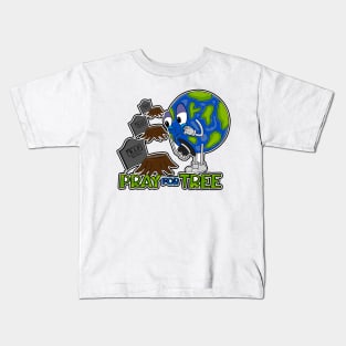 PRAY FOR TREE Kids T-Shirt